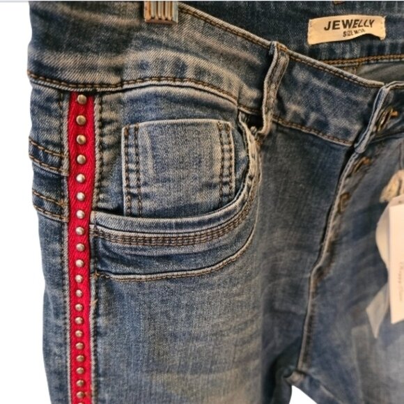 JEWELLY JEANS- Imported from France - Size 38/M - Picture 1 of 6